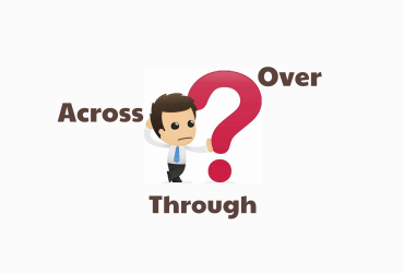 IELTS vocabulary - Phân biệt Across, Over và Through